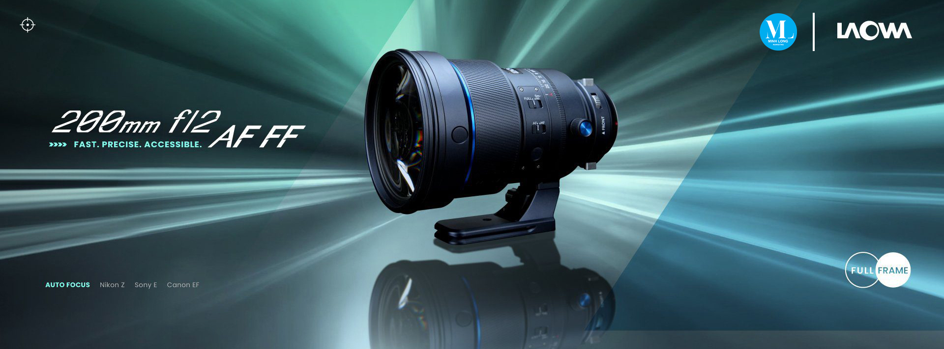 Ống kính tele Laowa 200mm f/2 Auto Focus FF