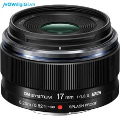 Ống kính OM SYSTEM M.Zuiko Digital 17mm f/1.8 II (Micro Four Thirds)